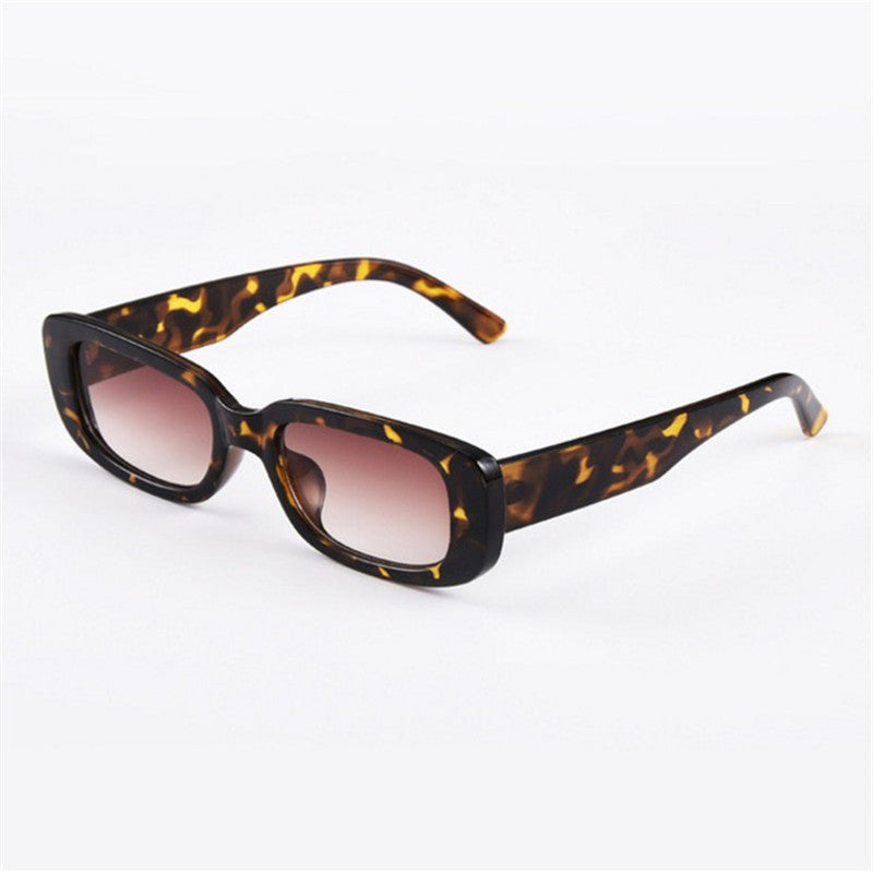 Thick Frame Square-Rimmed Sunglasses – Women's Fashion Statement