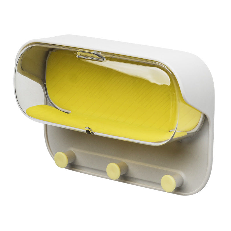 Wall-Mounted Storage Box – Punch-Free Organizer (4.7/5⭐)