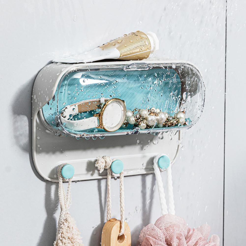 Wall-Mounted Storage Box – Punch-Free Organizer (4.7/5⭐)